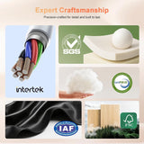 RV Loveseat Recliner Sofa, Reclining Loveseat Home Theater Seating with USB Ports, Cup Holders, Insert Pockets