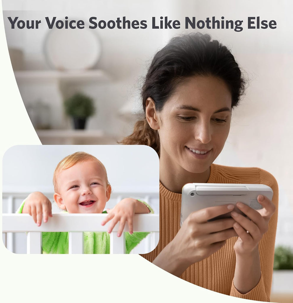 No WiFi Baby Monitor Camera and Audio LeapView 360, 5" Screen