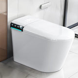 Smart Toilet with Auto Open/Close Lid, Bidet Toilet Pump-assisted, Blackout Flush, Heated Seat, Dual Auto Flush
