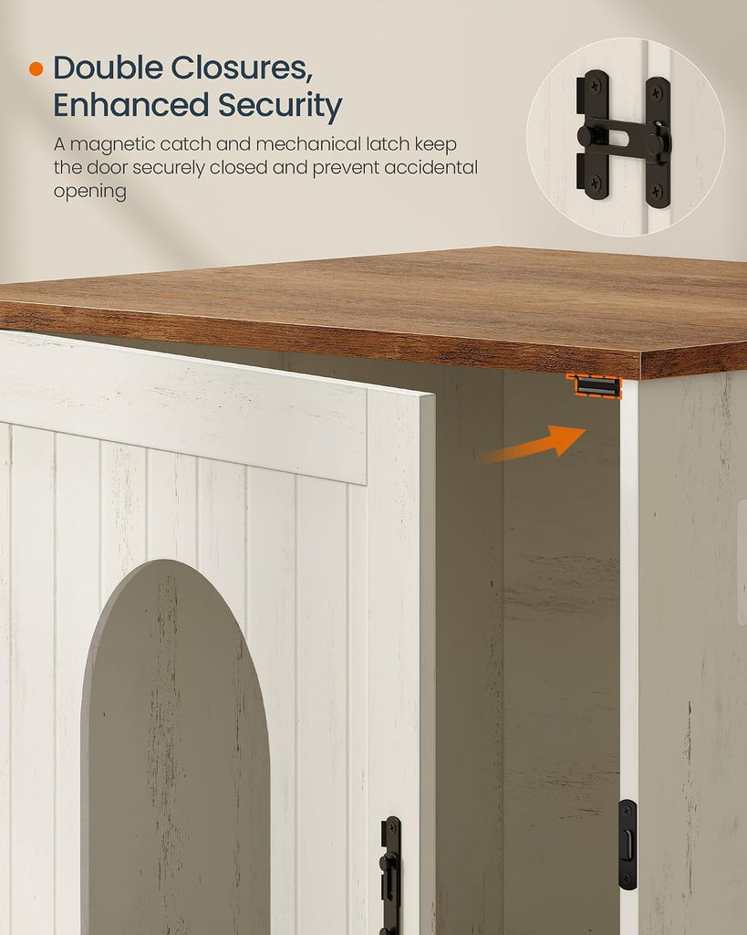 Toolless Assembly Litter Box Enclosure, Cat House