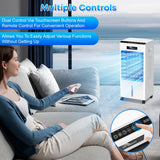 Portable Air Conditioners, 3-in-1 AC Cooling Fan 3 modes 3-Speed with Remote Control & 4 Ice Boxes