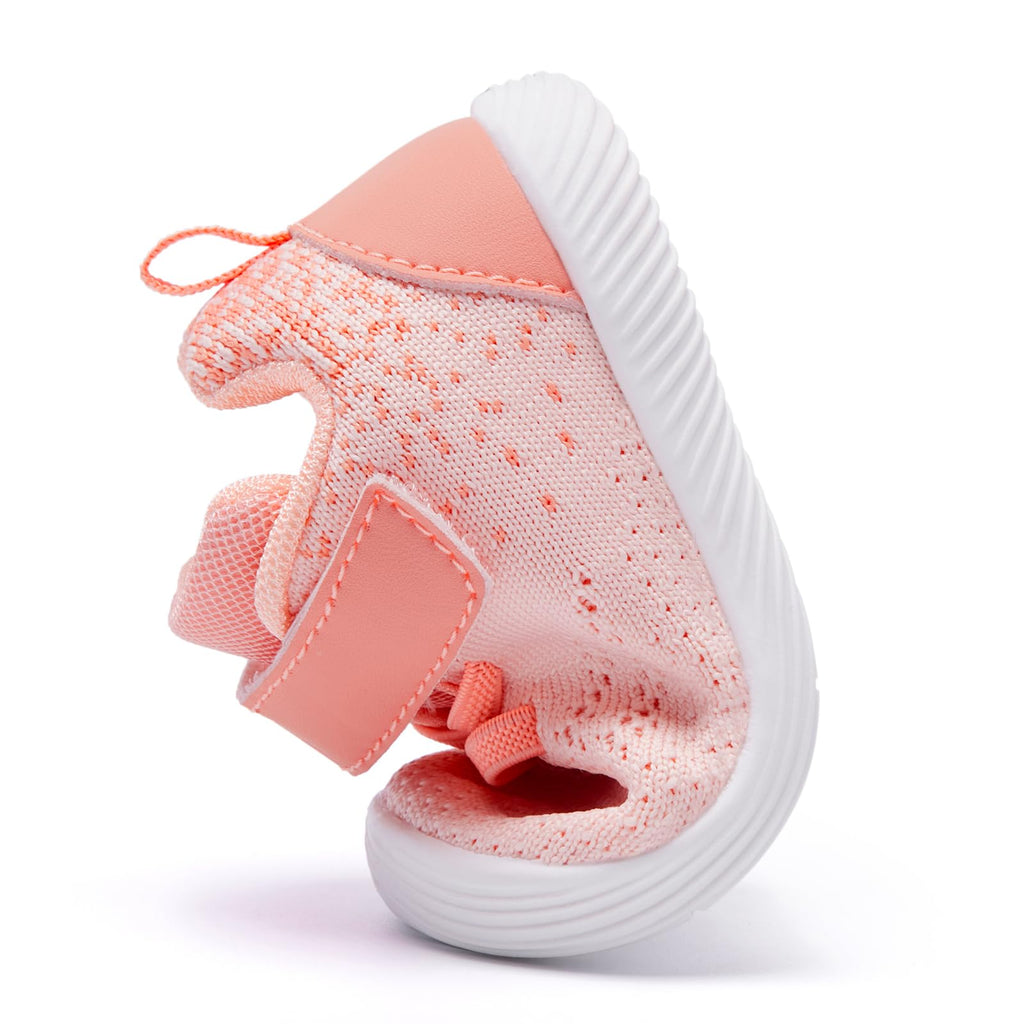Toddler Sneakers Baby Boys & Girls Barefoot Shoes Lightweight Breathable Walking Running Tennis Athletic Sport Shoes