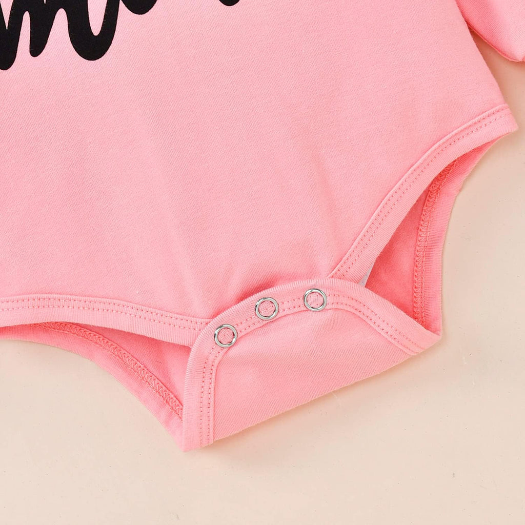 Baby Girl Long Sleeve Infant Hoodie Romper Pants Outfit
