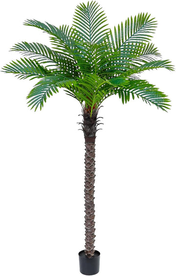 Artificial Phoenix Palm Tree:6FT Faux Coconut Palm Tree Large Plant