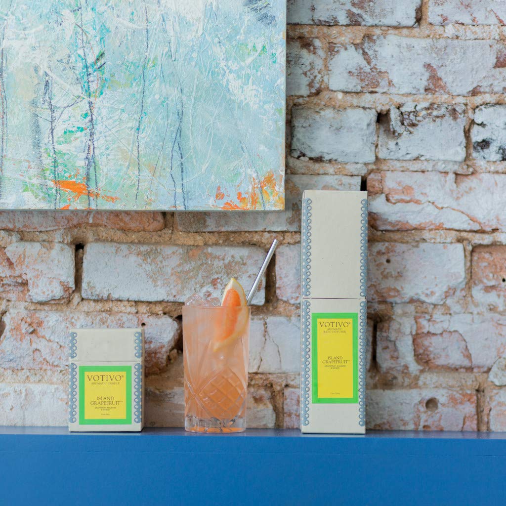 6.8oz Aromatic Candle-Island Grapefruit