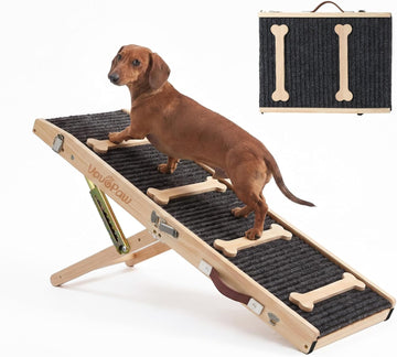 Dog Ramp for Couch, Foldable Dog Ramps for Small Dogs Up to 33 LBS
