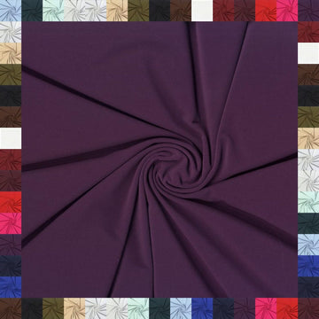 ITY Jersey Knit Fabric by the Yard - 4-Way Stretch Anti-Wrinkle and Breathable Jersey Spandex Knit Fabric for