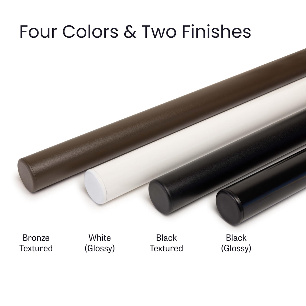 Aluminum Handrail for Indoor or Outdoor Steps and Stairs - Hand Rails for Elderly - DIY Complete Stair Railing Kit