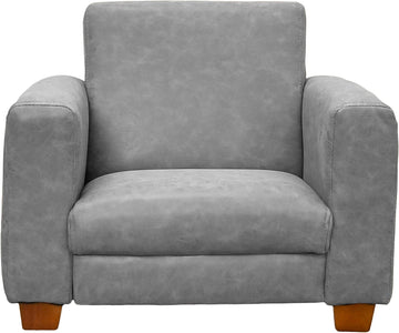 Upholstered Toddler Chair for Classroom, Chair, Grey