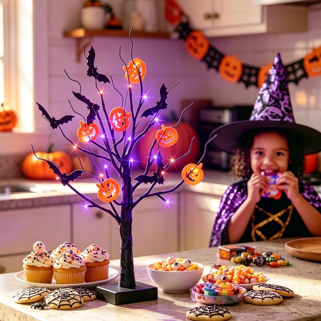 Halloween Decorations Indoor Halloween Tree Black Spooky Tree