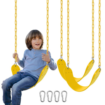 2-Pack Swing Seats for Kids & Adults Outdoor Backyard Playground Swings