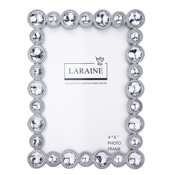 Picture Photo Frame 4x6 Crystal Metal High Definition (Clear, 4x6)
