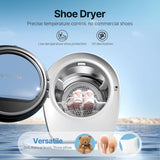S3 Compact Clothes Dryer 1 cu.ft Capacity 110V 1050W Portable Dryers Machine with Stainless Steel Drum 8 Drying Mode
