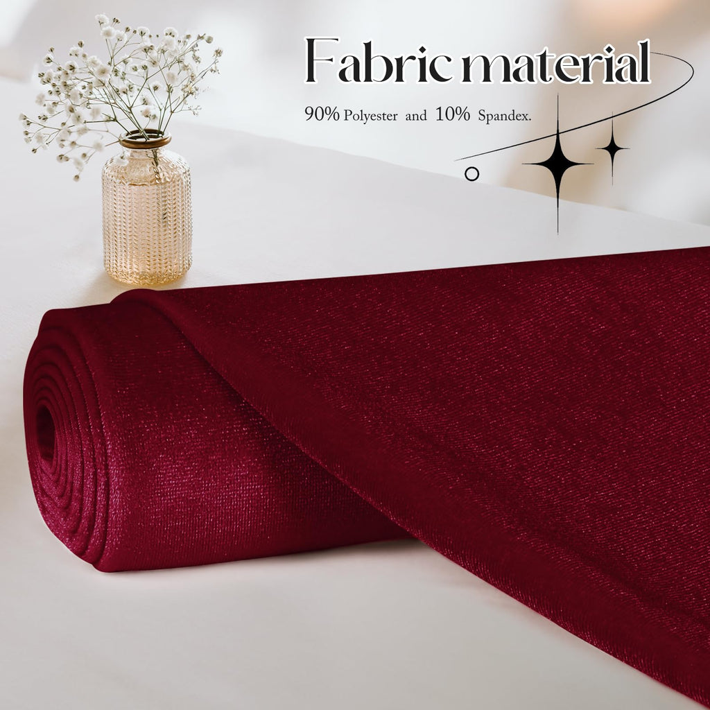 2 Yard Fabric, Wine, 60 Inch Wide