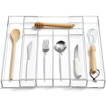 Expandable Drawer Organizer, 12 x 16 Inches, 5-7 Slots