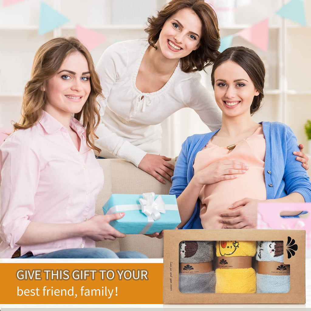 3 Pack Baby Bibs for Girls or Boys, Toddler Bibs for Feeding