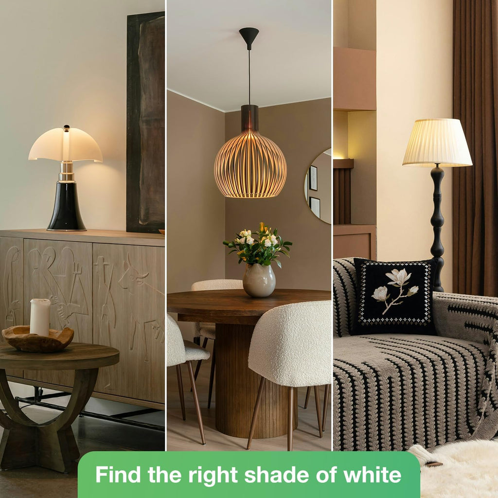 A19 LED Light Bulbs, 60 Watt Equivalent LED Bulbs, Soft White 2700K, 800 Lumens, E26 Standard Base, Non-Dimmable, 8W