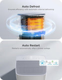 Dehumidifier for Home 4,500 Sq. Ft. 50 to 137 Pint with Pump, Drain Hose