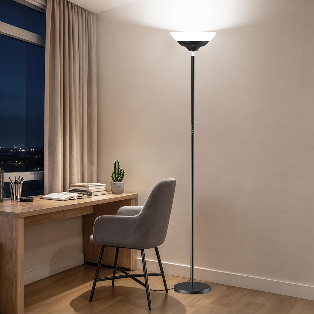 30W LED Floor Lamp, Torchiere Floor Lamp