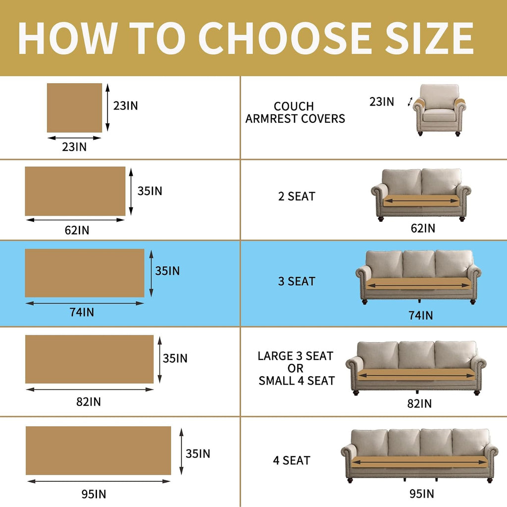 Waterproof Couch Cover for Dogs Washable, Faux Fur Pet Couch Covers for Sofa, Soft Dog Bed Cover Non-Slip Couch Covers