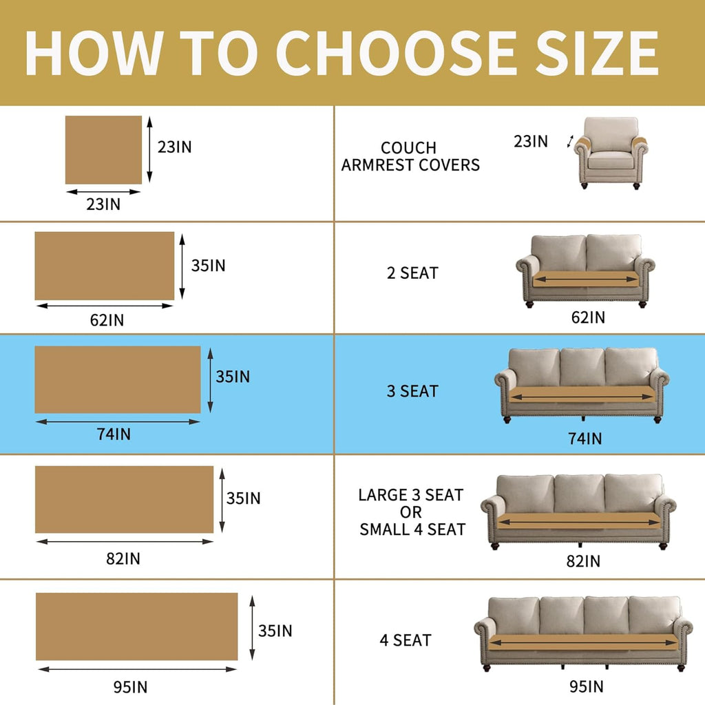 Waterproof Couch Cover for Dogs Washable, Faux Fur Pet Couch Covers for Sofa, Soft Dog Bed Cover Non-Slip Couch Covers