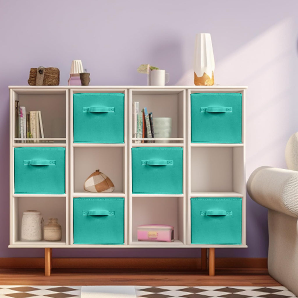 Storage Bins, Foldable Fabric Storage Cubes And Cloth Storage