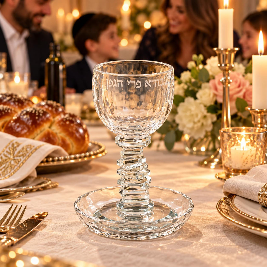 Kiddush Cup and Tray (Set 12)
