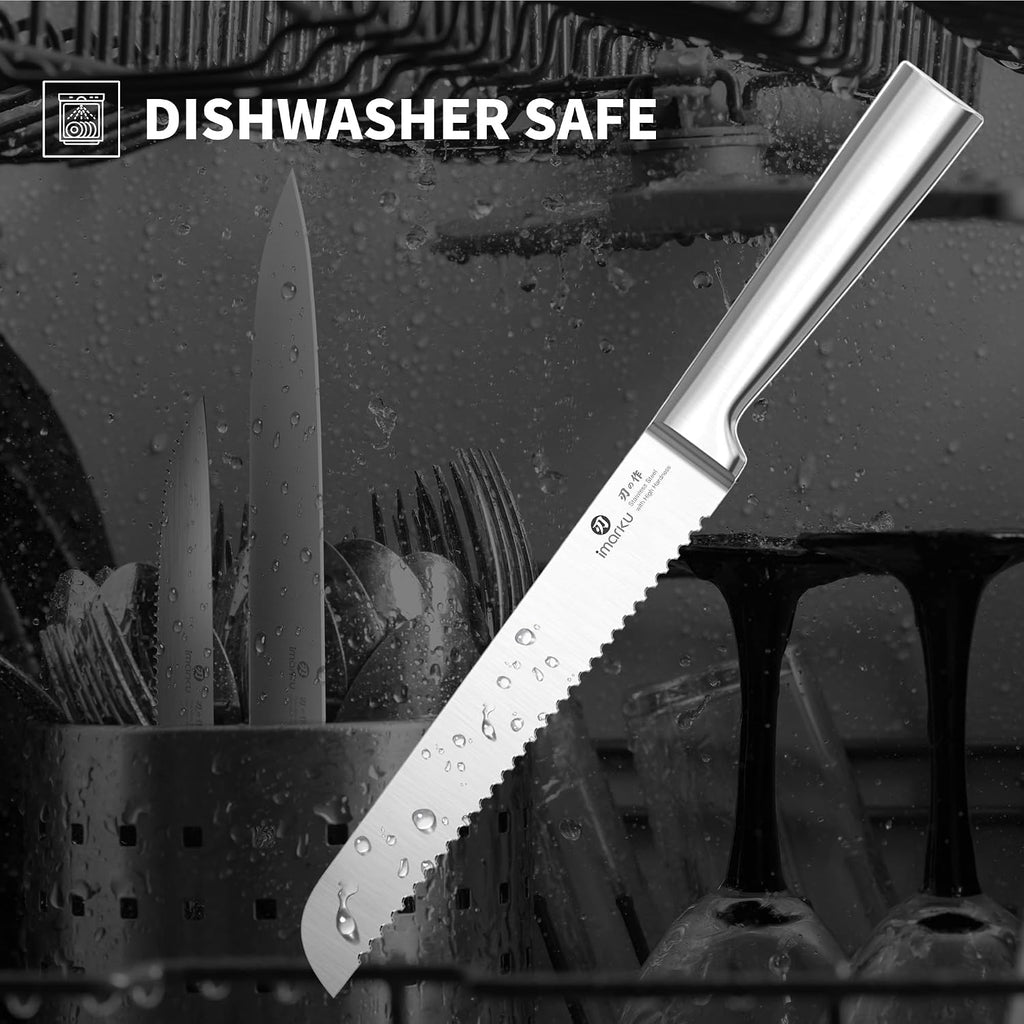 Knife Set - 15PCS Kitchen Knife Set Japanese High Carbon Stainless Steel Knives Set , Dishwasher Safe Ultra Sharp