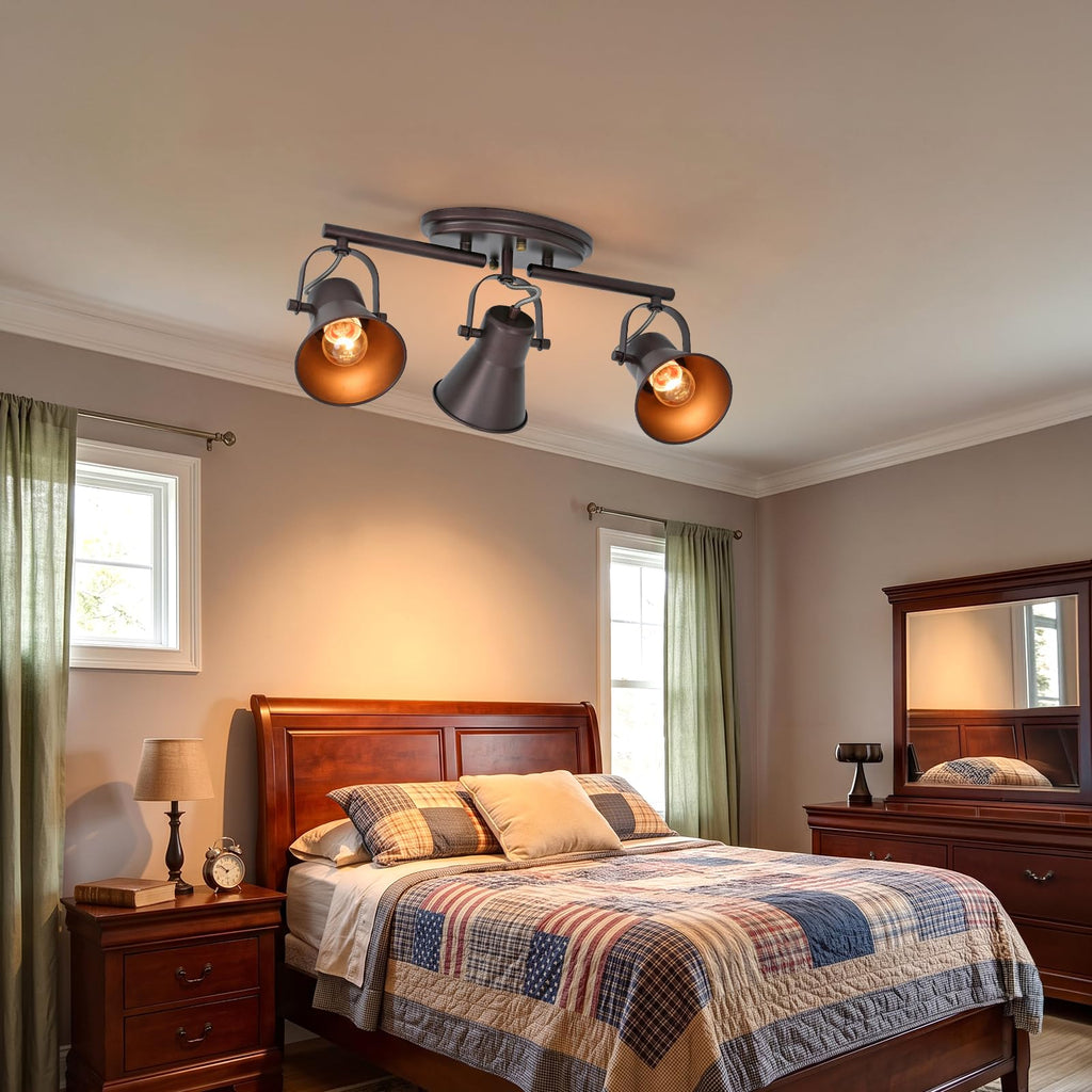 Track Lighting Fixtures Ceiling,Oil Bronze,Ceiling Spotlights