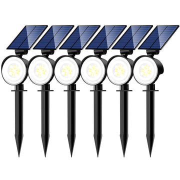 Solar Spot Lights Outdoor Waterproof, Landscape Spotlights