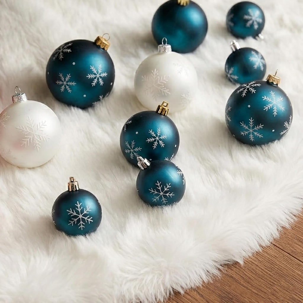 48 inch Christmas Tree Skirt Faux Fur Xmas Tree Skirt Christmas Decorations Holiday Tree Ornaments Tree Decoration