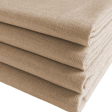 Canvas Upholstery Fabric, Faux Linen for Couch Chair Seat Repair