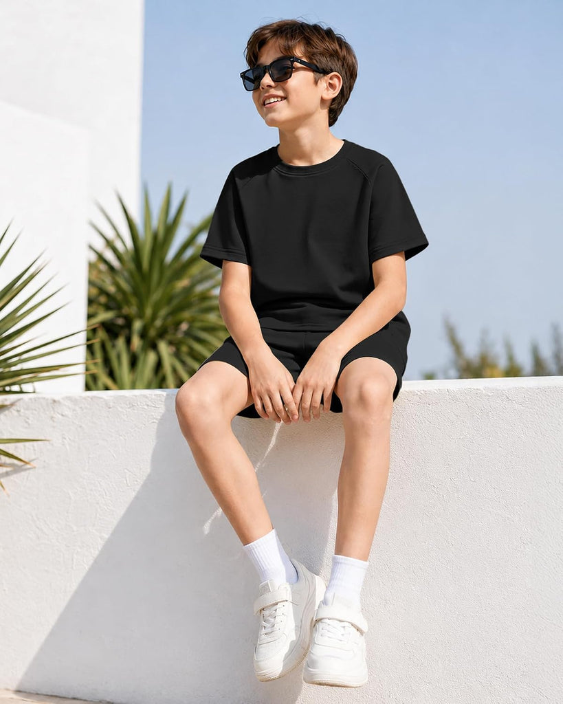 Boys Short Sets 2 Piece Summer Outfits Matching Set