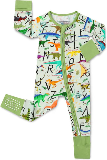 Viscose Baby Footie Pajama, Zipper Sleeper Boys Girls