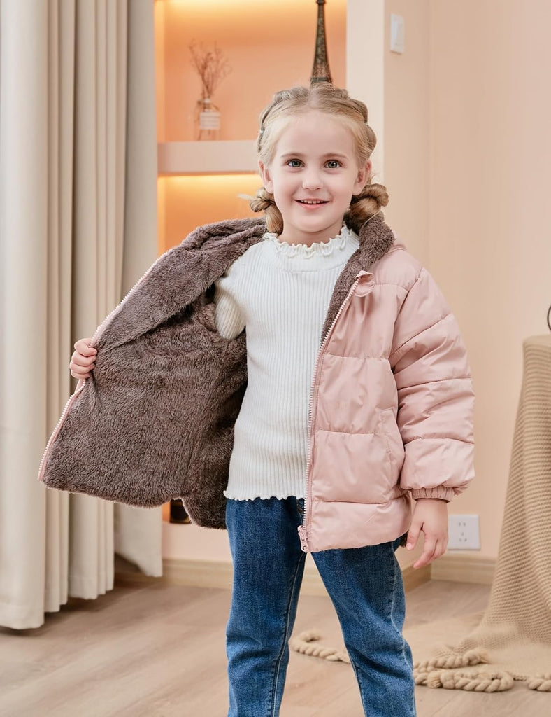 6M- Baby Toddler Winter Coat Boys Girls Puffer Jacket with Hood