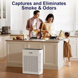Air Purifier Large Room, HEPA Air Purifiers for Home Pets Hair with Washable Filter, Air Cleaner for