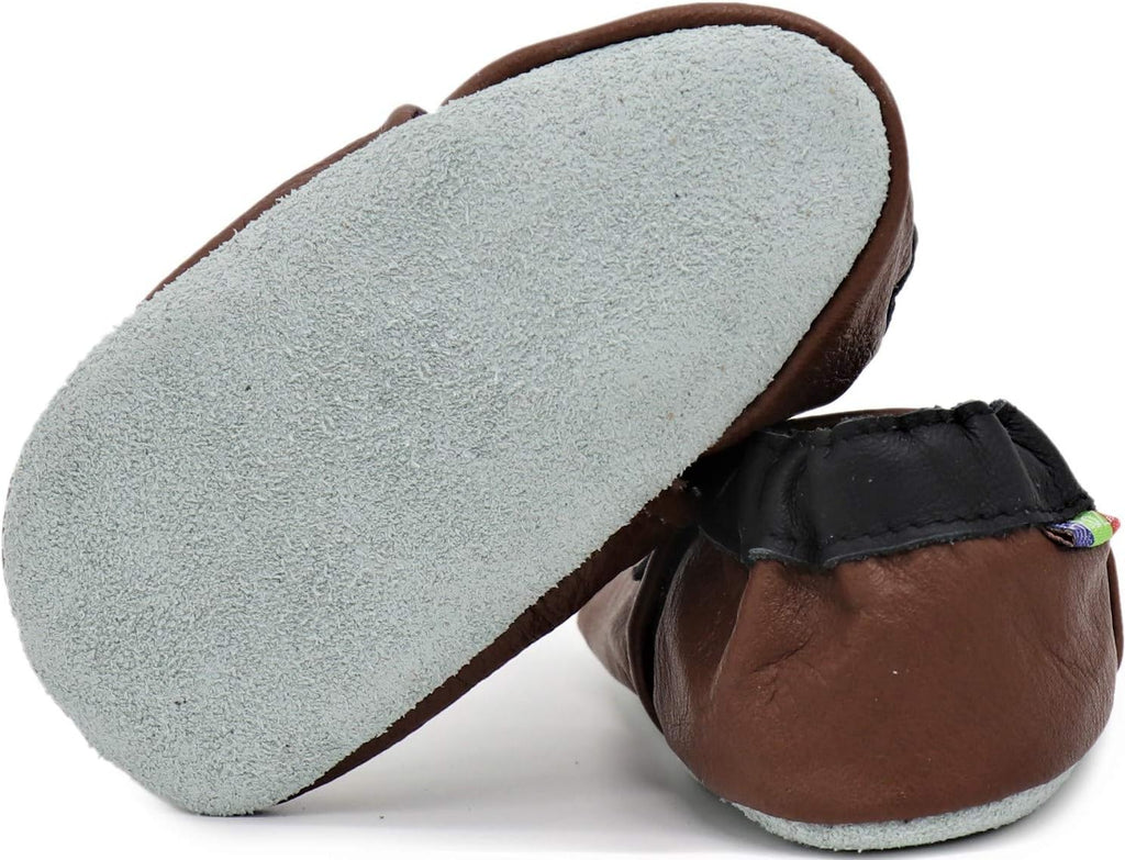 Toddler Kids Unisex Slipper Animal Flower Soft Sole Leather Baby Shoes
