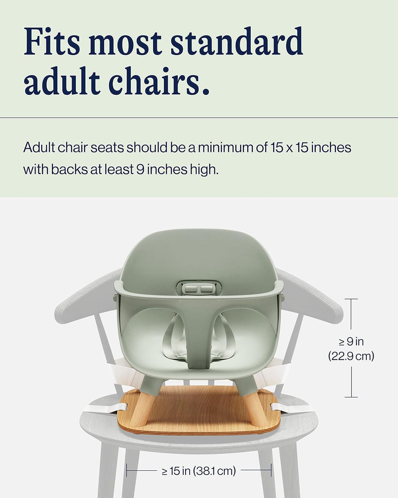 The Booster Seat for Babies and Toddlers | Booster Seat Chair with 5-Point Safety Harness, Easy to Clean, Non-Toxic