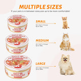 Ramen Noodle Dog & Cat Bed,Keep Warm and Super Soft Creative Pet Nest for Indoor Cats,Removable Washable Cushion for
