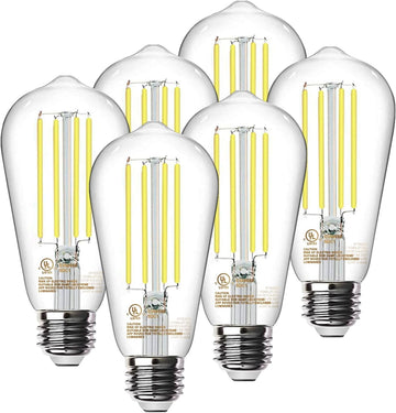 Edison Light Bulbs, E26 Dimmable Vintage Bulb, 8W = 60W Equivalent