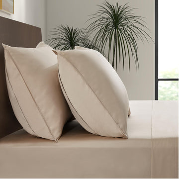 Luxury Bamboo Market | Queen Envelope Pillowcase Set | 100% Viscose Made from Bamboo | Organically Grown | Ultra Soft
