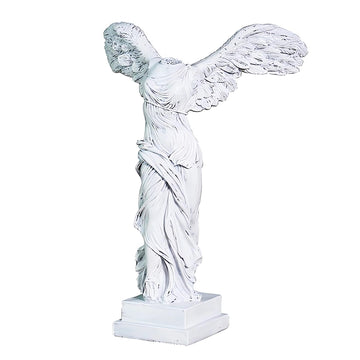 9in Greek Winged Victory Statue, Classic Roman Goddess of Strength and Victory Sculpture Figurine Decor