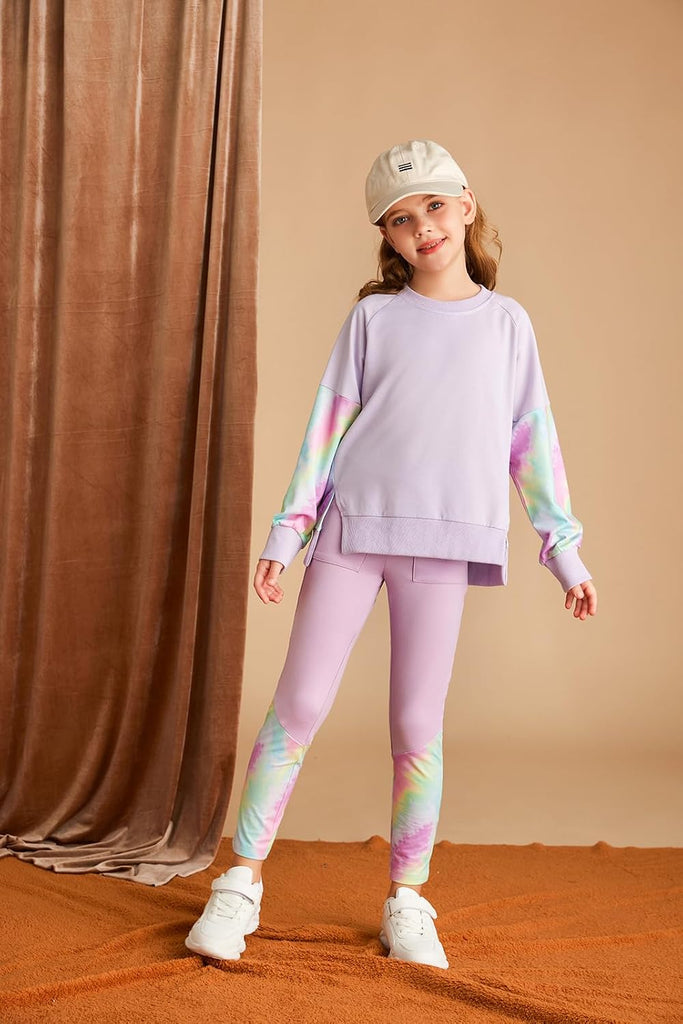 Girls Clothes Sweatshirt for Teen Girls Fashion Outfits Sweapants Leggings Tracksuit Clothing Set