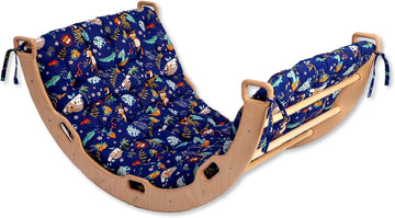 Climbing ARCH | Montessori Rocker ARCH | Wooden Climbing Rocker | Arch with Cosy Pillow | Wooden Climbing Arch