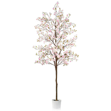 Artificial Pink Cherry Blossom Tree 6FT, Faux Tree Indoor
