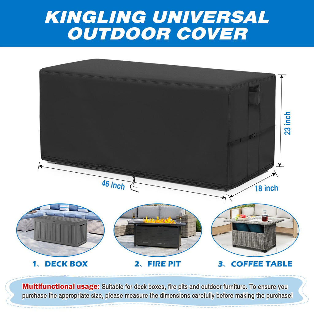 Deck Box Covers for Keter 71 Gallon Deck Box
