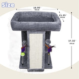 Cat Tree Tower with Cat Scratching Post for Indoor Cats