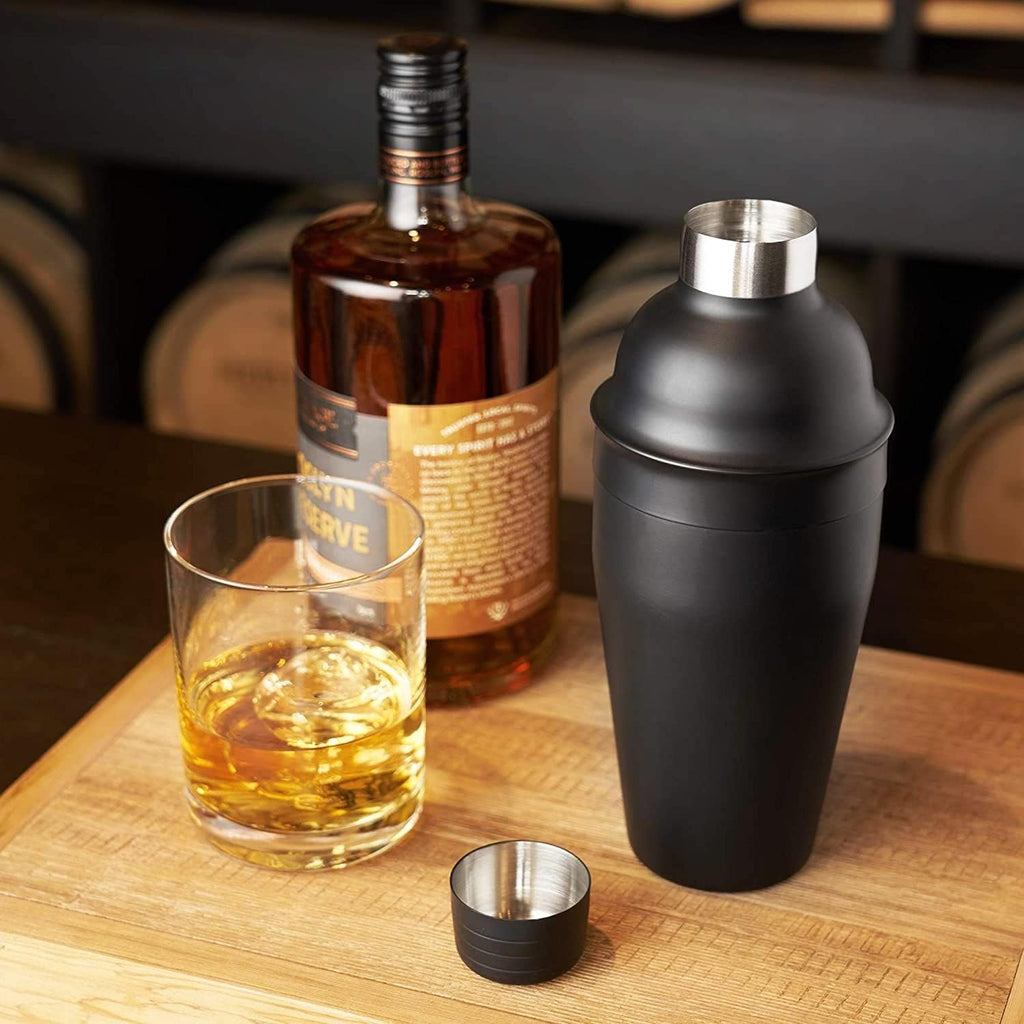 Cocktail Shaker Set Stainless Steel Bartending Kit 18.6oz Cocktail Bar Set Cocktail Mix Drink Making Kit - Set of 12