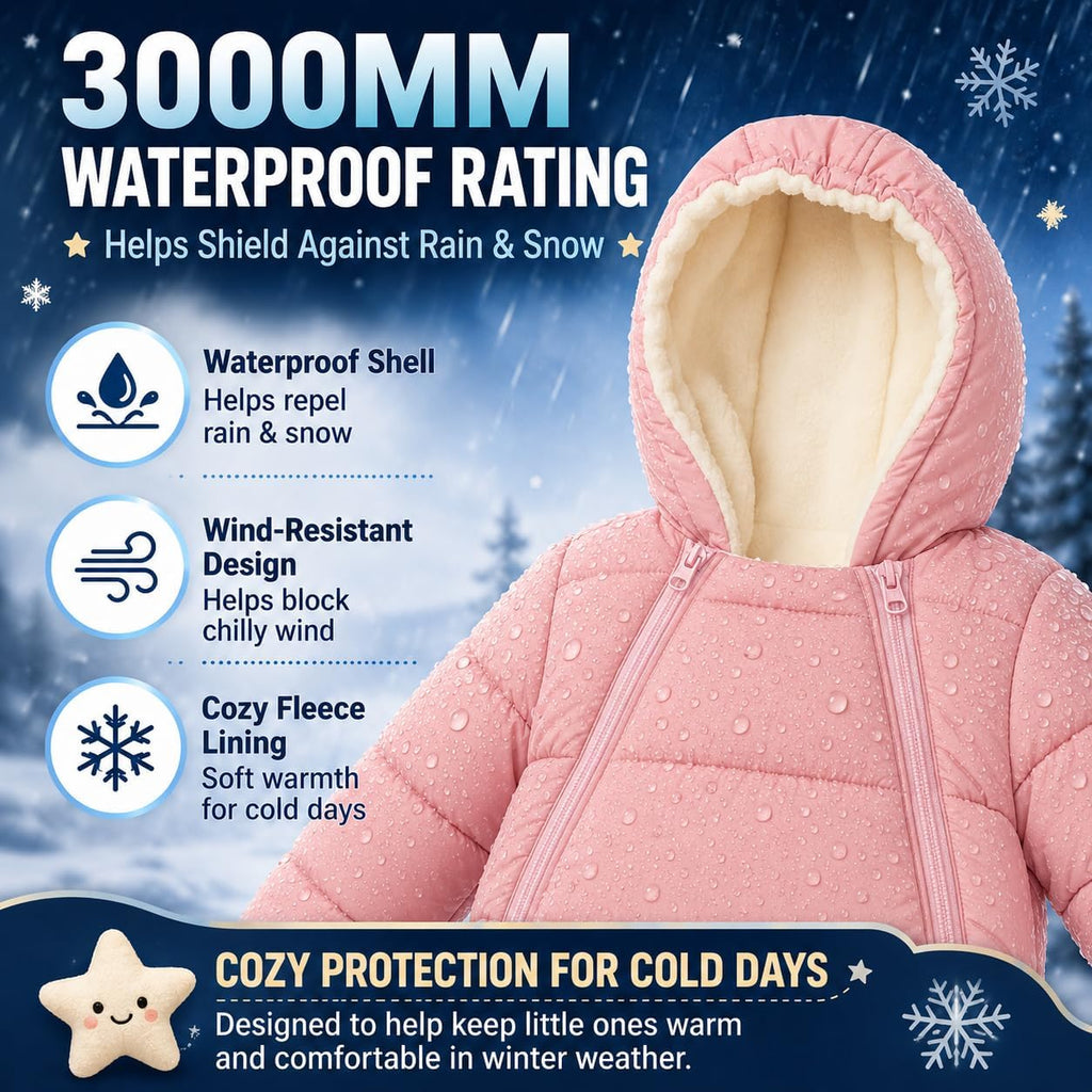 Baby Boys Snowsuit Baby Girls Winter Coat Toddler Clothes