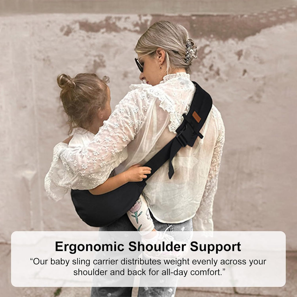 2 Packs Toddler Carrier,Baby Sling Carrier,Baby Sling,Lightweight, Portable, Ergonomic-Designed, Travel-Friendly